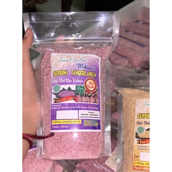 

Tiwul Instan Mekarsari Oleh Oleh Khas Kebumen (400 gram)