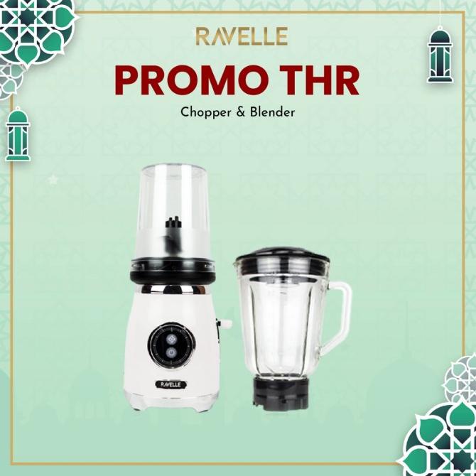 Retro Blender Plus Chopper - Vintage Chopper Blender - Ravelle