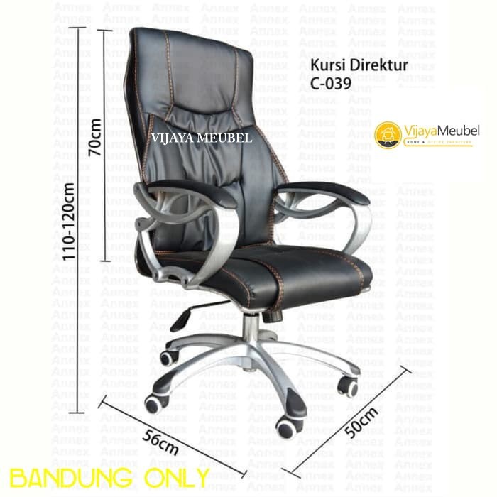 Kursi Direktur, kursi Bos, kursi sandaran tinggi udjuster