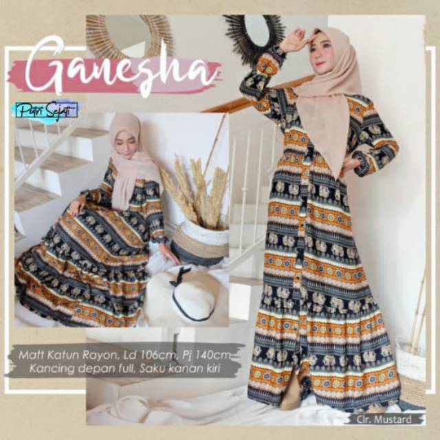 SET GAMIS , Ganesha Maxy