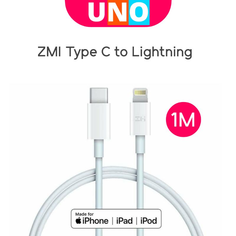 ZMI Type C to Lightning Cable Fast Charging
