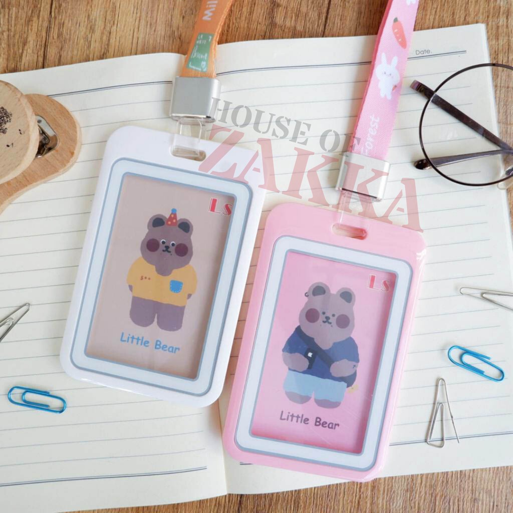 

Name Tag ID Card Holder Plastic 01