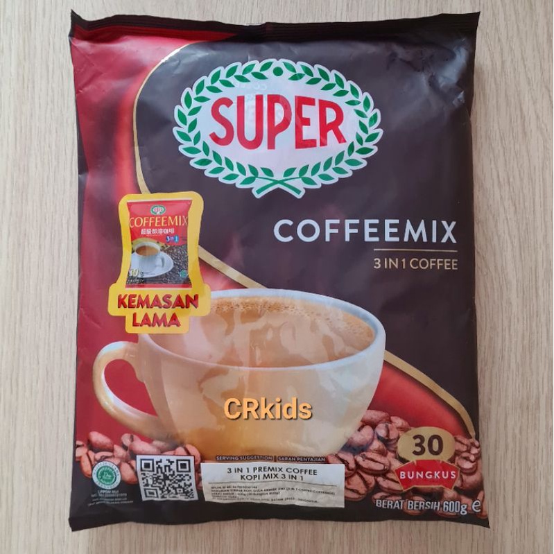 

PROMO - Kopi Instan Coffeemix SUPER Import 3in1 - Kopi Malaysia sachet Wangi Gurih