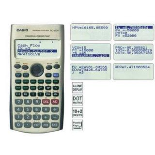 

PROMO! Casio FC 100V - Financial Calculator |Kalkulator