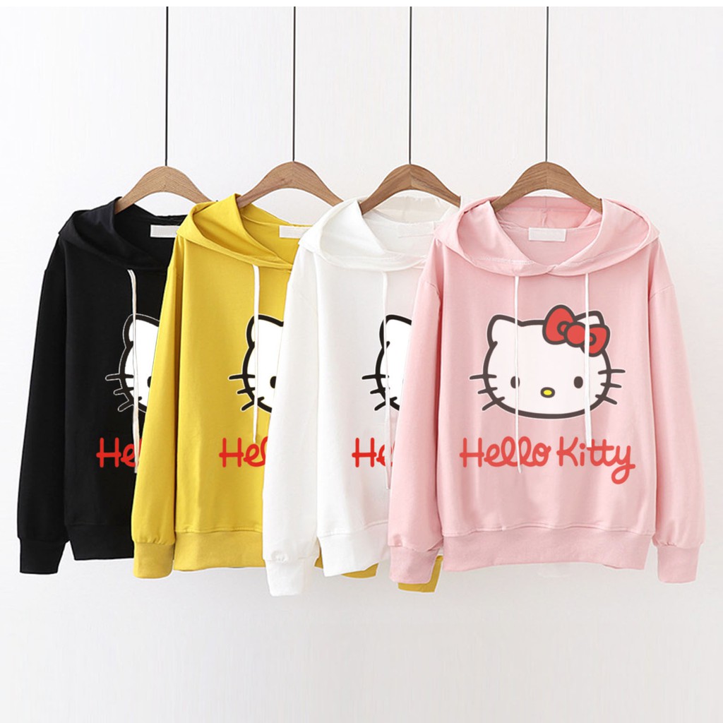 Bess - Sweater Hoodie HELLO KITTY/ Sweater Murah HOODIE Hello Kitty