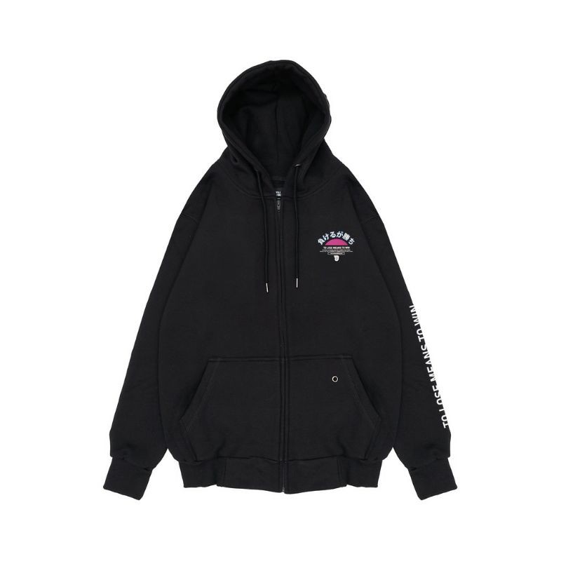 ZIP HOODIE - RYUJIN BK #3