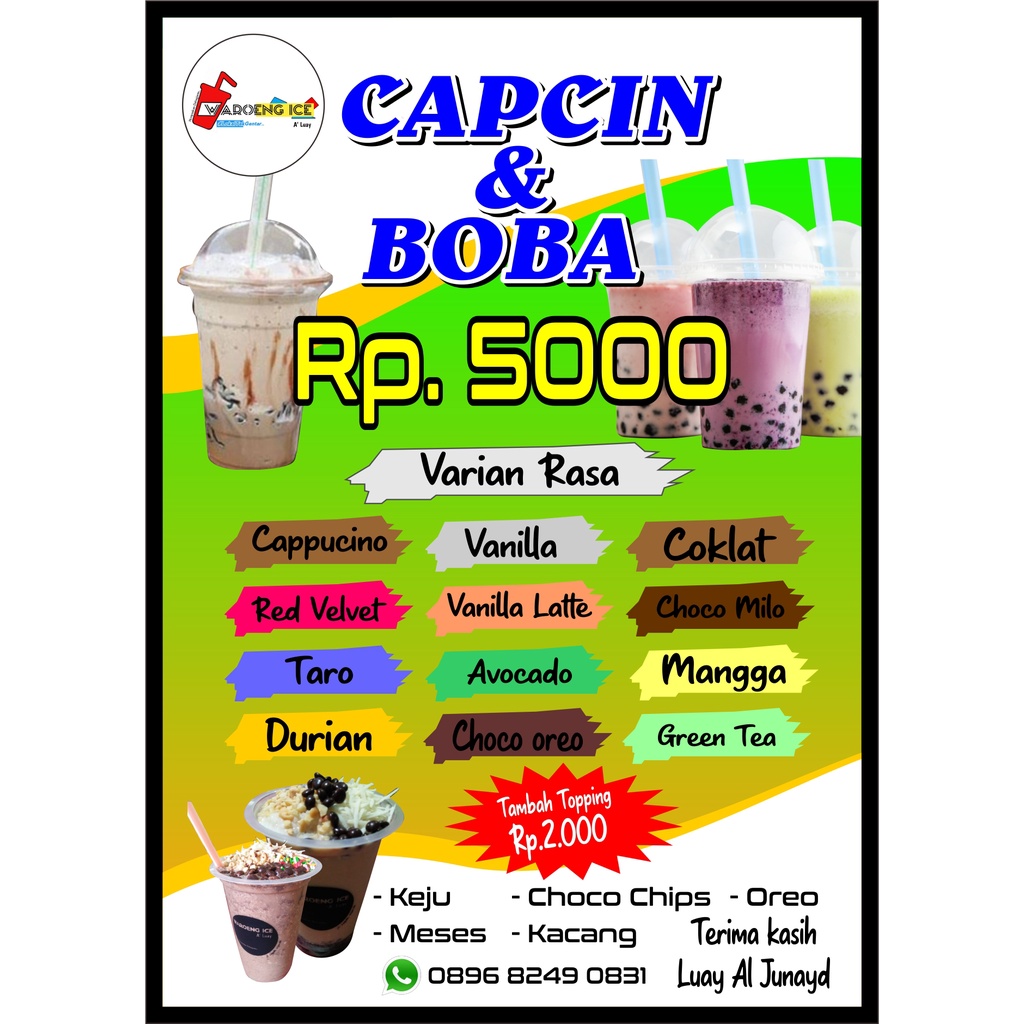 

DAFTAR MENU HARGA BAHAN ART PAPER A3