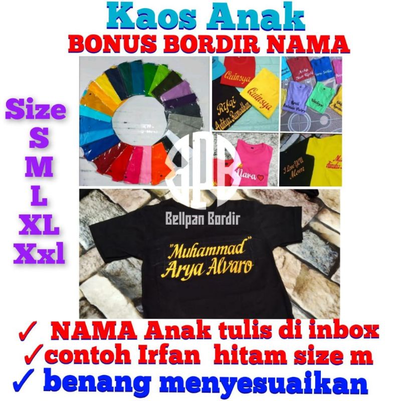 kaos nama tayo dan request gambr free nama