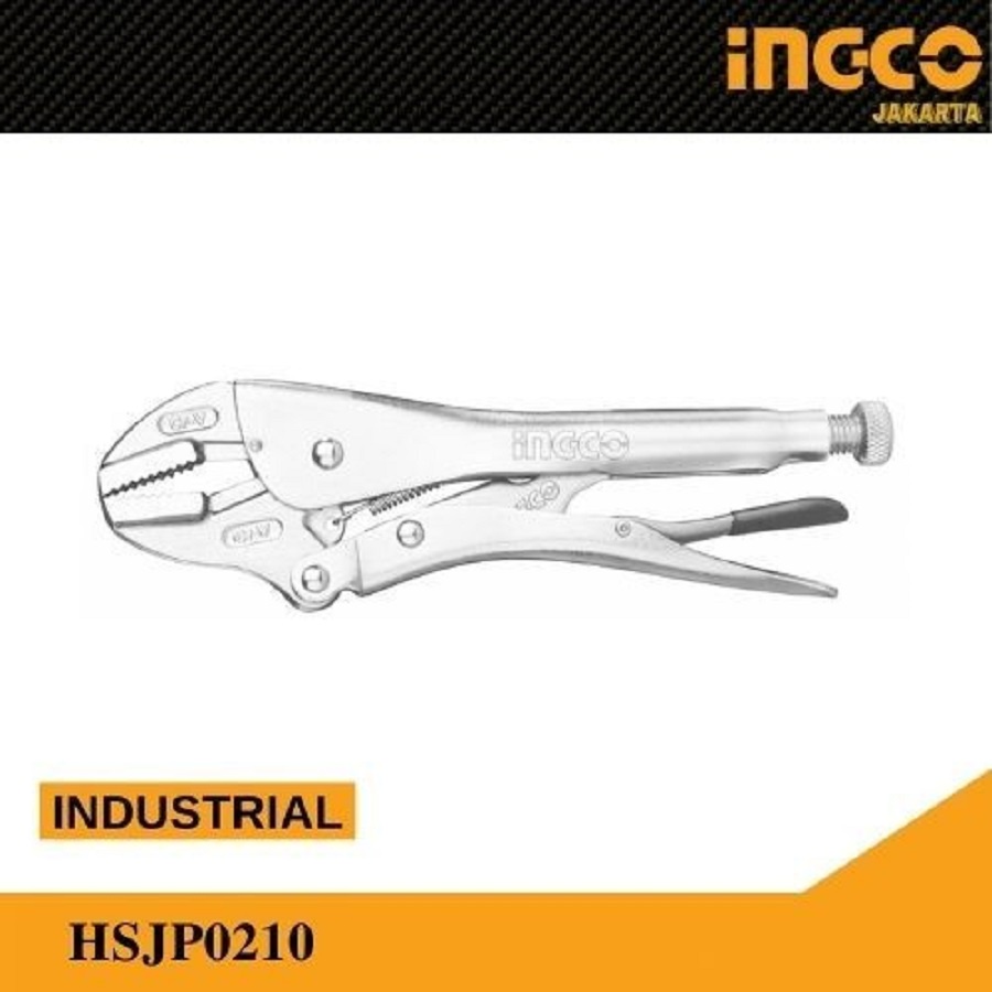 Ingco Tang Jepit Buaya 10in 10 Inch Tang Kapiler Vice Grip Locking