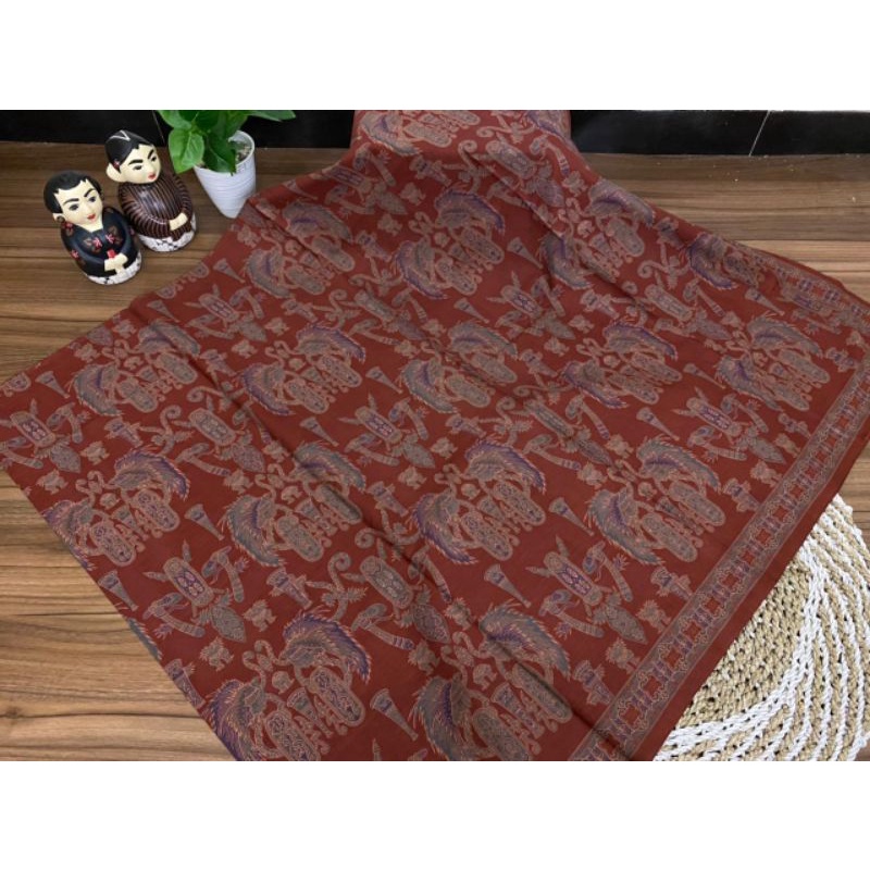 Kain Batik Solo Katun Lawasan Balian papua merah