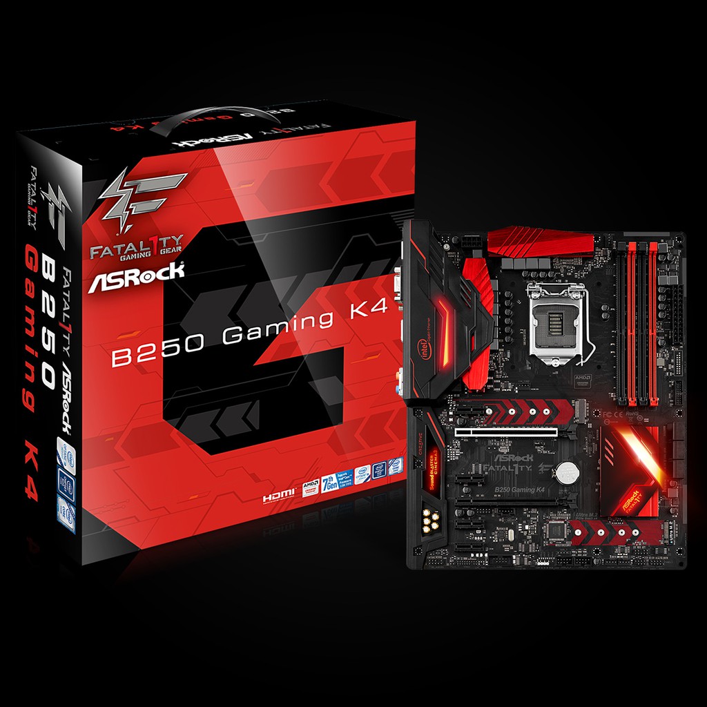 Asrock B250  Gaming K4 (Socket 1151 Kaby Lake)