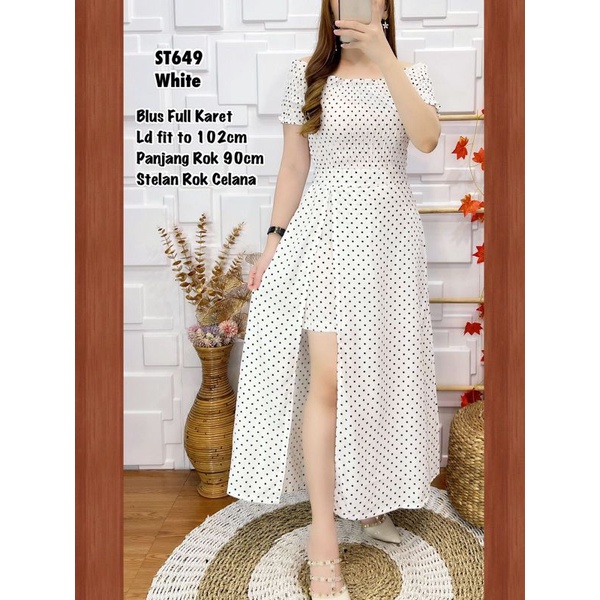 ST649 Set Rok Celana Bangkok