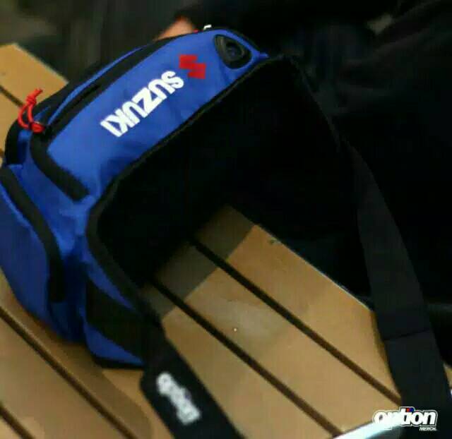 Waistbag Suzuki / Tas Slempang Suzuki OPTION MERCH