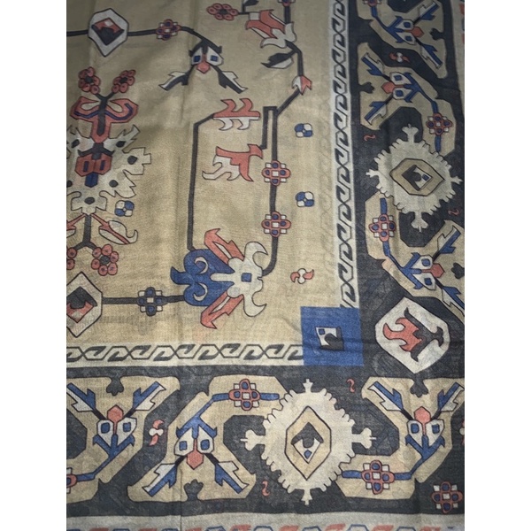 SEGIEMPAT VOALDENAY KW PREMIUM / HIJAB JILBAB SQUARE VOAL MOTIF LASER CUT-Motif 15