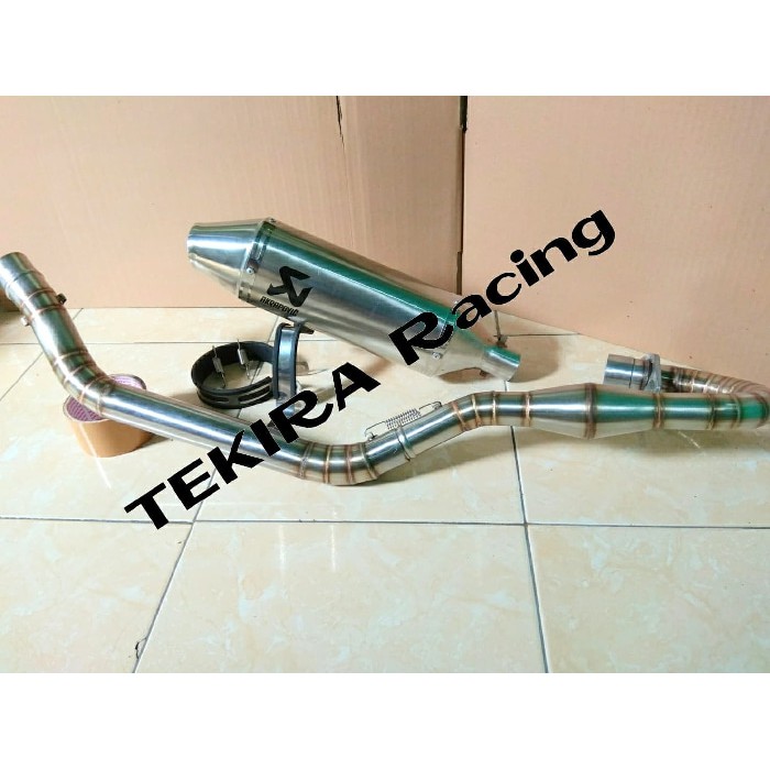 Knalpot Akrapovic Titan Honda CRF150L CRF 150 150L 150R CRF150 fullset