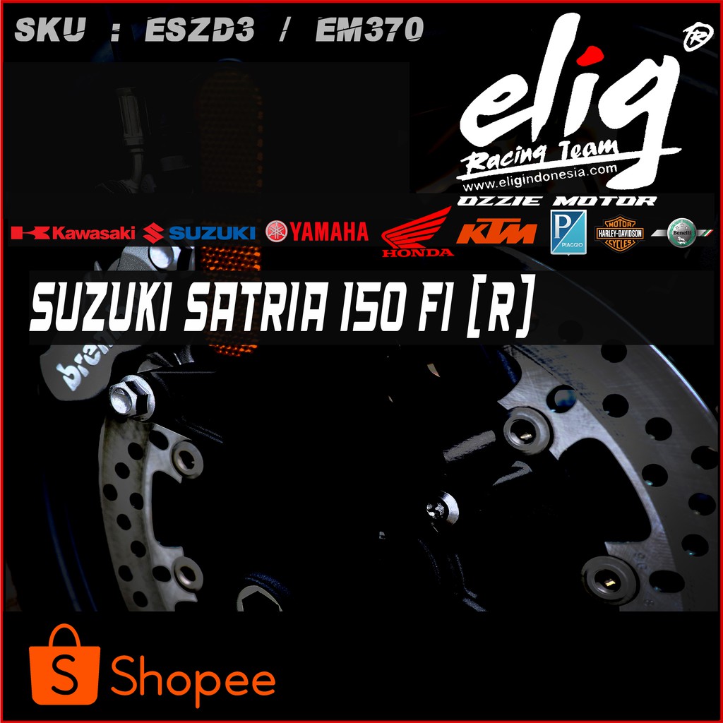 Kampas Rem Cakram ELIG EM370 SUZUKI Satria 150 FI (R)