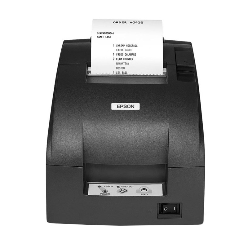 PRINTER POS STRUK DOT MATRIX EPSON TMU220B - TMU 220 B - 220B AUTO CUT USB/LAN/PARALEL