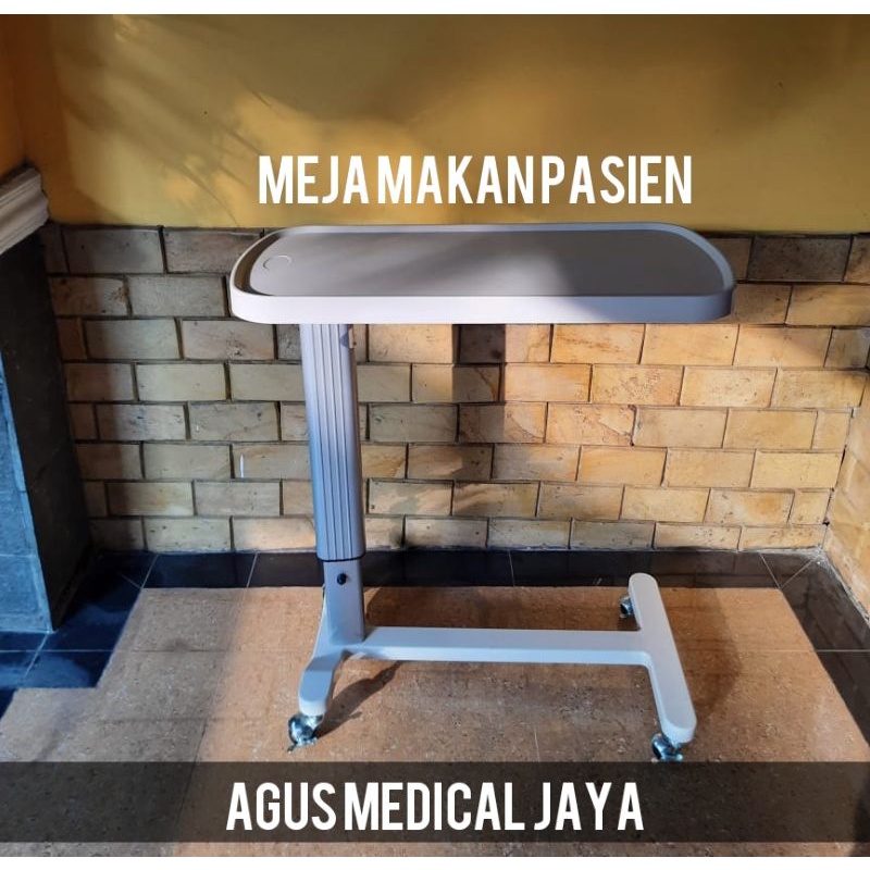 overbed table/meja makan pasien/meja mayo