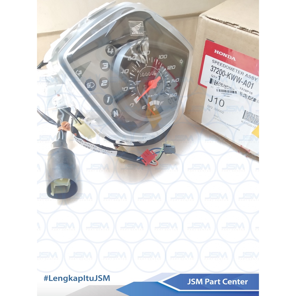 SPEEDOMETER ASSY REVOABSOLUT LAMA 37200-KWW-A01 ORIGINAL