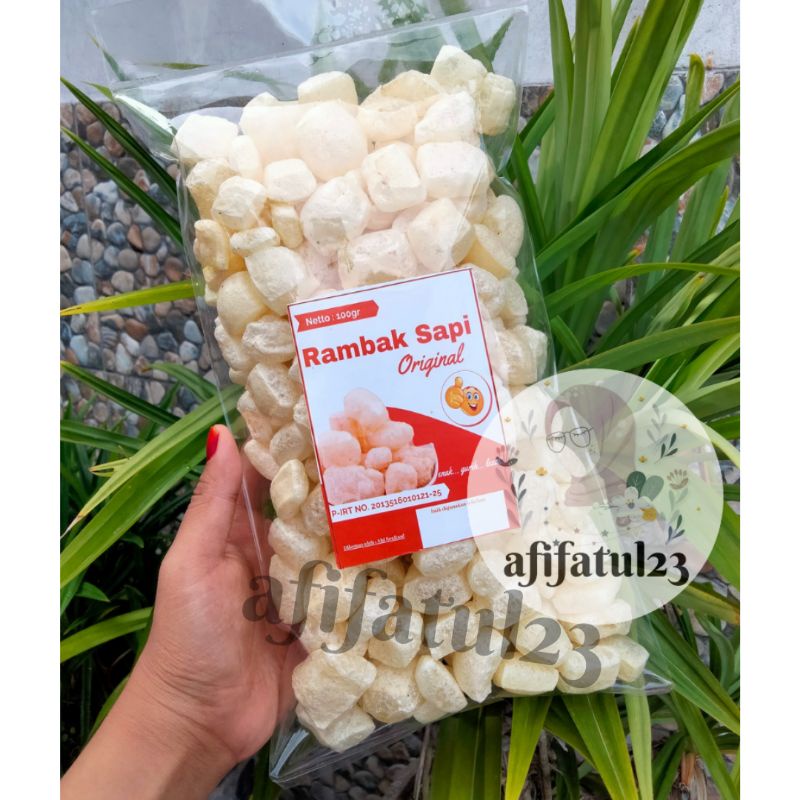 

Rambak Sapi Original 100gr