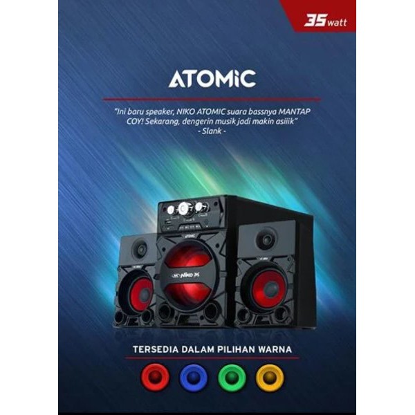 Speaker Niko Atomic