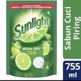 sunlight sabun cuci piring 755ml
