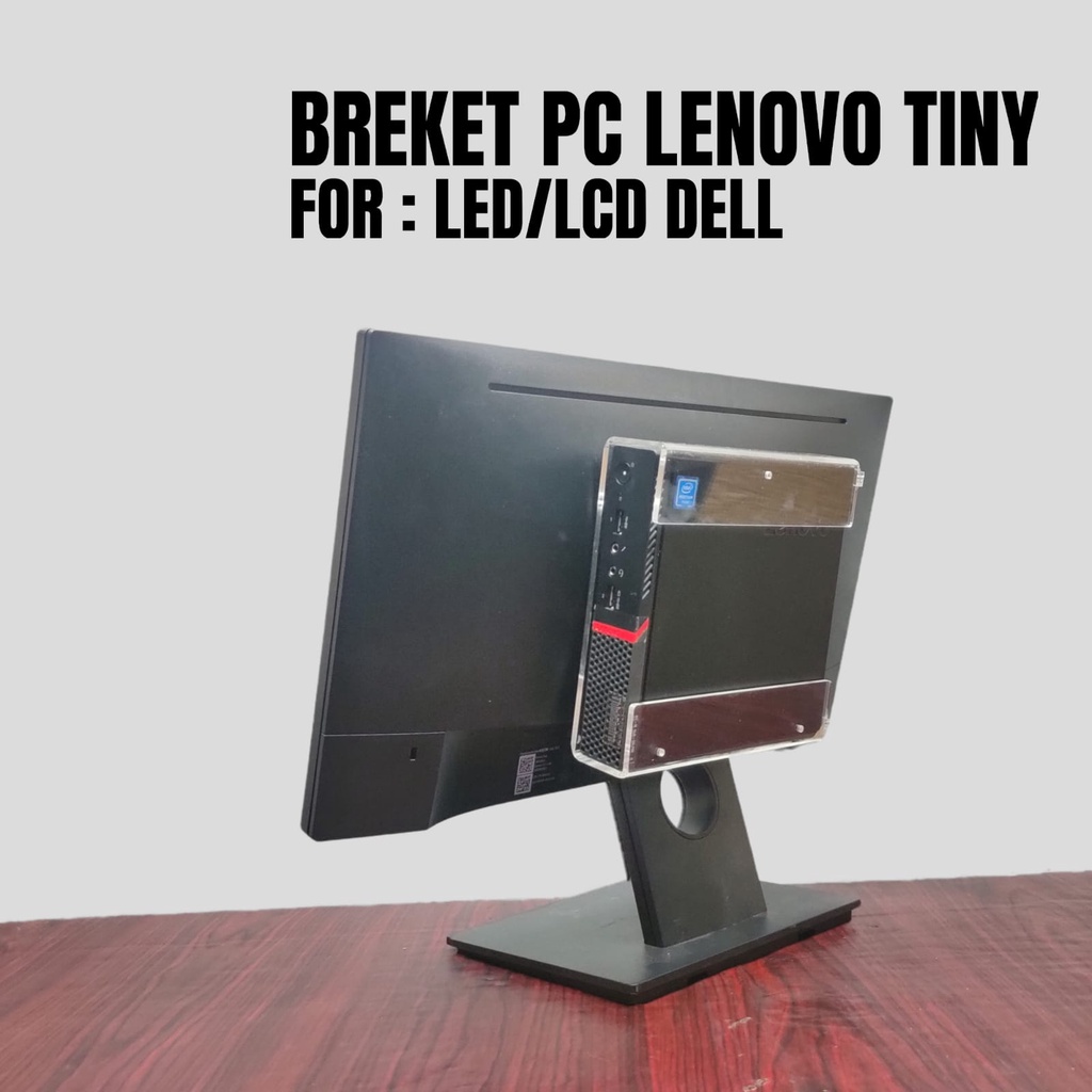 Stand Kaki Braket LCD LED Monitor dan Braket Breket PC Mini Lenovo Hp