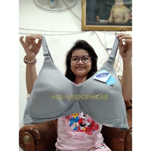 Sport Bra Cup Besar - BH Wanita Tanpa Kawat Tanpa Busa Size Jumbo 48 - 50