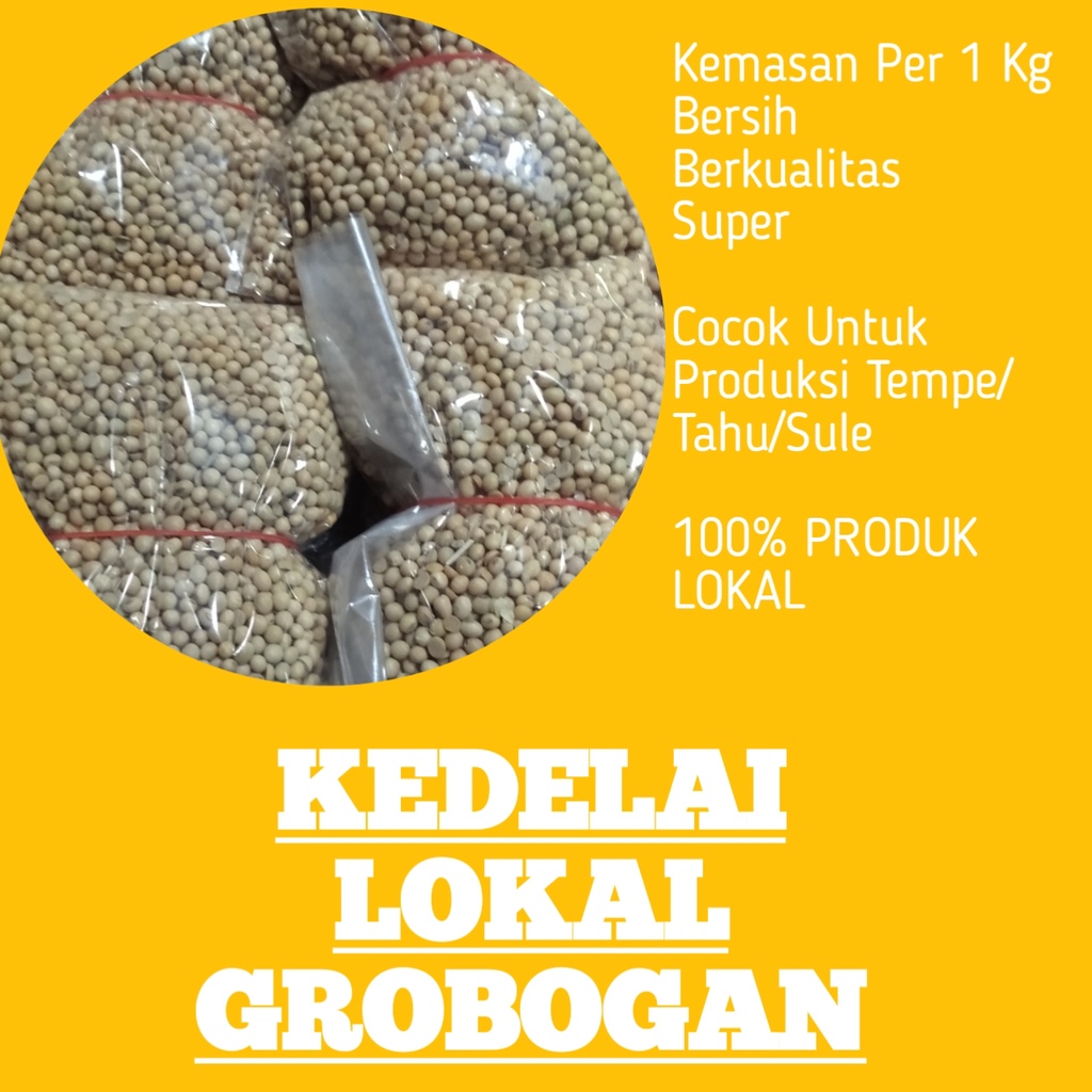 

Kacang Kedelai 500 Gram, Kacang Kedelai 1Kg Super/Kacang Kedele