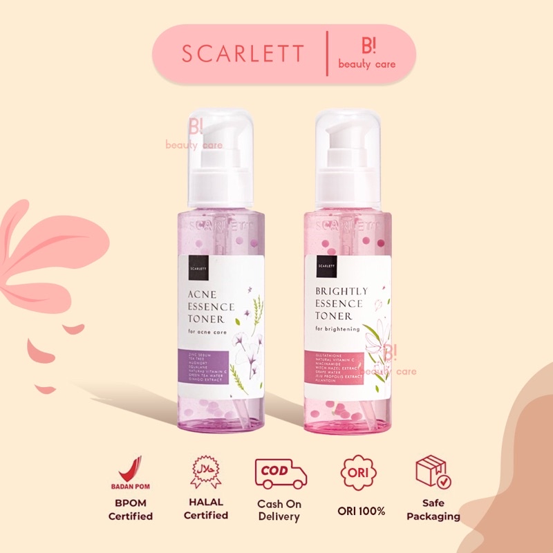 Toner Scarlett Whitening I Acne &amp; Brightly