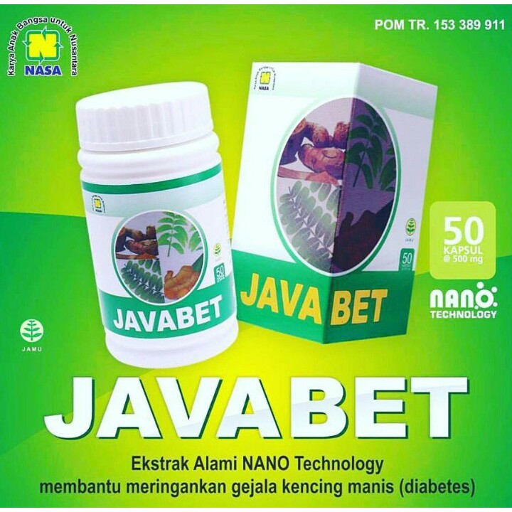 JAVABET obat khusus buat diabetes/ obat kadar gula tinggi /diabetes