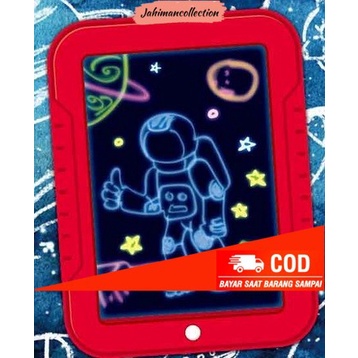 

✨ BISA COD ✨ 3D Magic Drawing Pad / Pad Latihan Menggambar - Merah