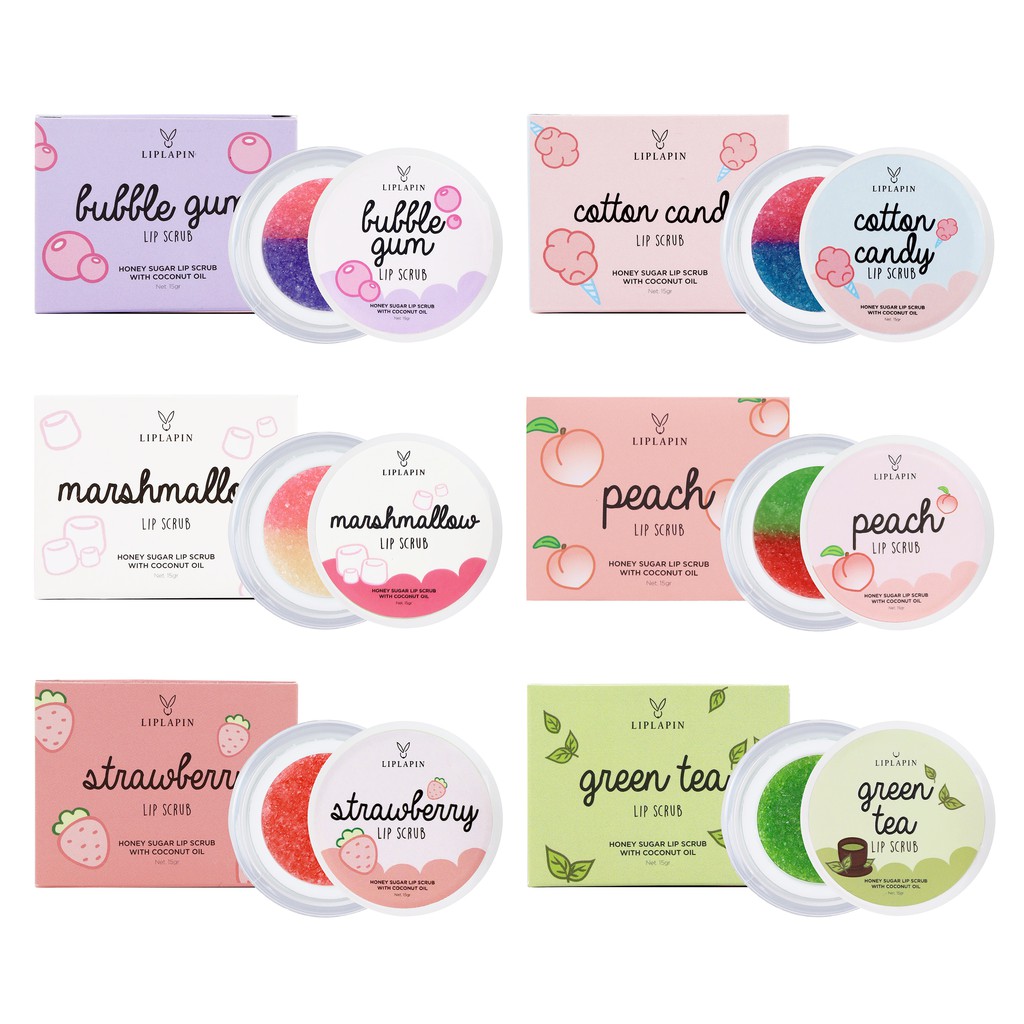 Jual Skin Care Lip Scrub Strawberry Sociolla