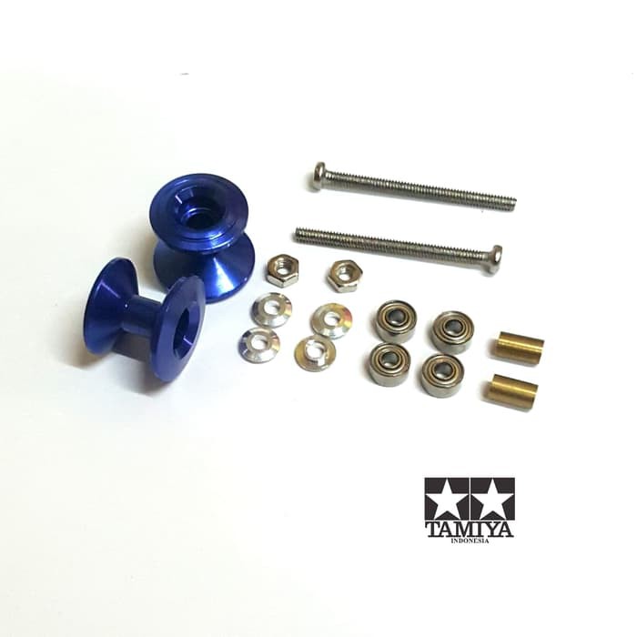 Rep Tamiya 95231 Roller Double Almunium Bearing 12-13mm Blue
