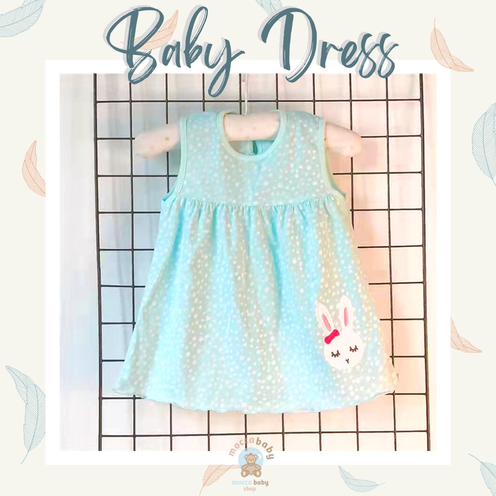 MBSS - Dress DEAR SUNNY Bayi Perempuan / Baju Bayi Cewek / Pakaian Bayi Perempuan Lucu / DS11