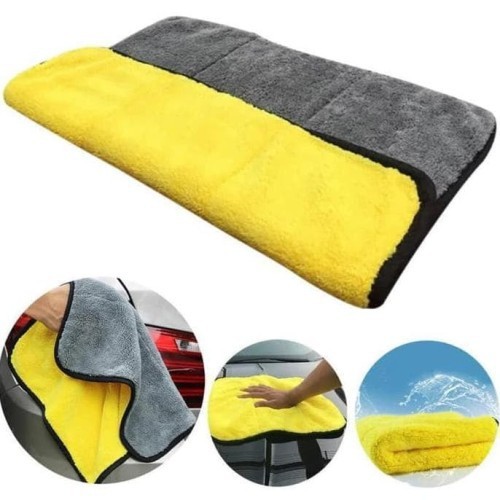 KAIN LAP MICROFIBER 30X30 500 GSM / KAIN LAP MOBIL MOTOR SUPER SOFT