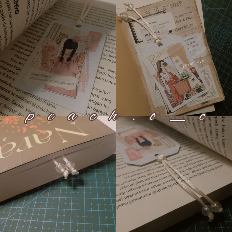 

Bookmark Vintage | Penanda Buku Vintage | Cute Aesthetic