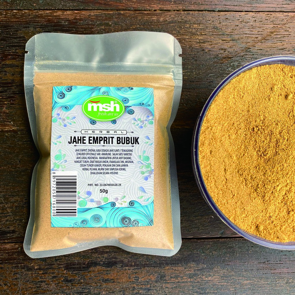 MSH Jahe Emprit Bubuk 50 g