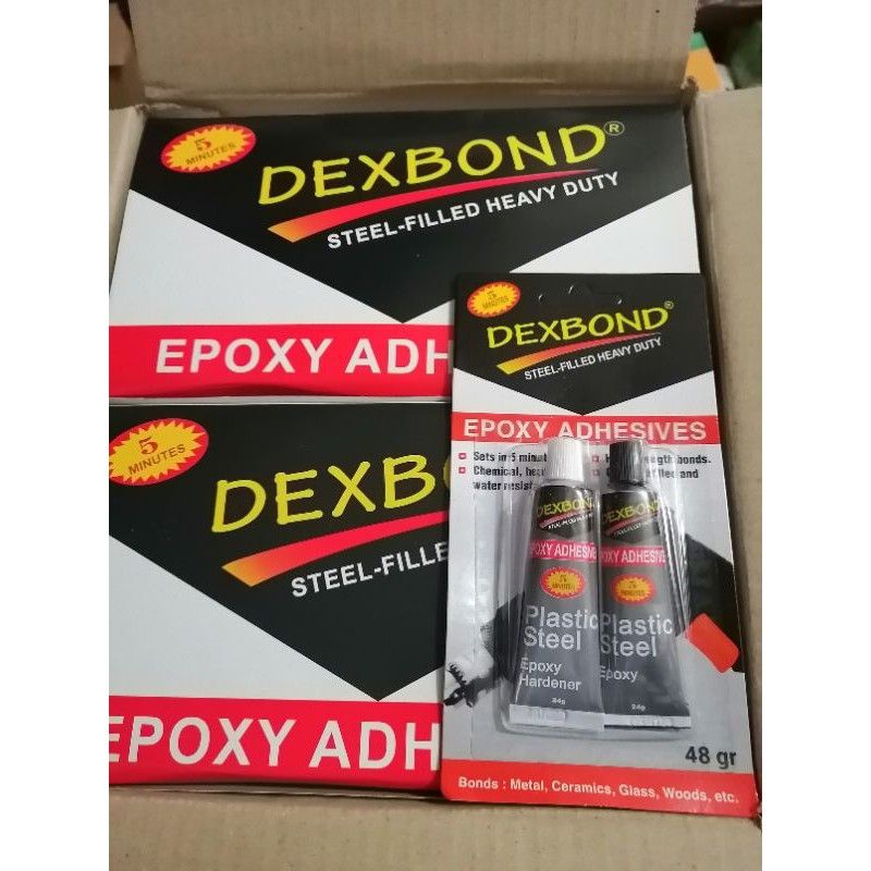 

Dexbond Lem Besi Epoxy Plastik Steel 5 Menit 48 gram