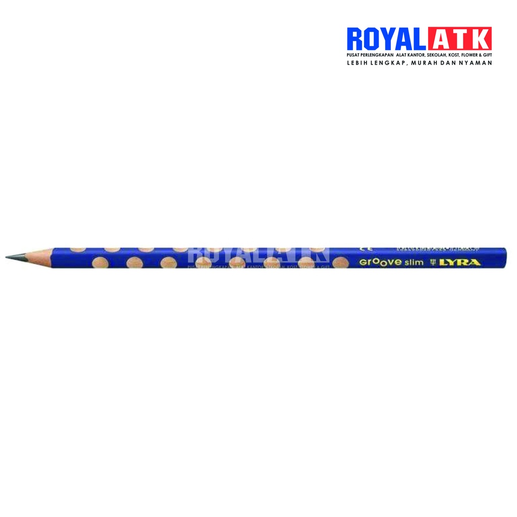 

LYRA GROOVE SLIM GRAPHITE PENCIL HB 1760100/PCS