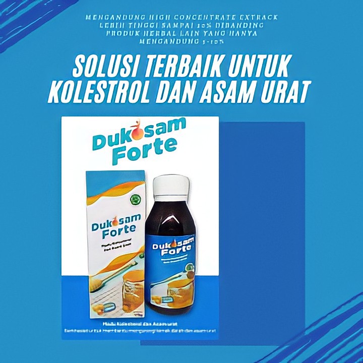 Madu Dukosam Forte Obat Untuk Mengobati Kolesterol & Asam Urat