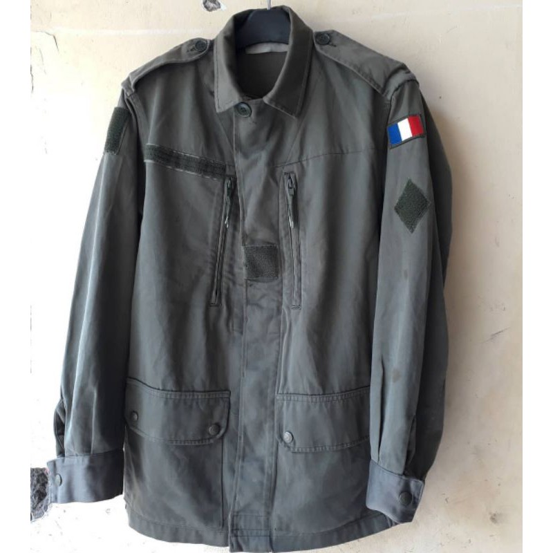 jacket parka army military france sete 1983 vintage