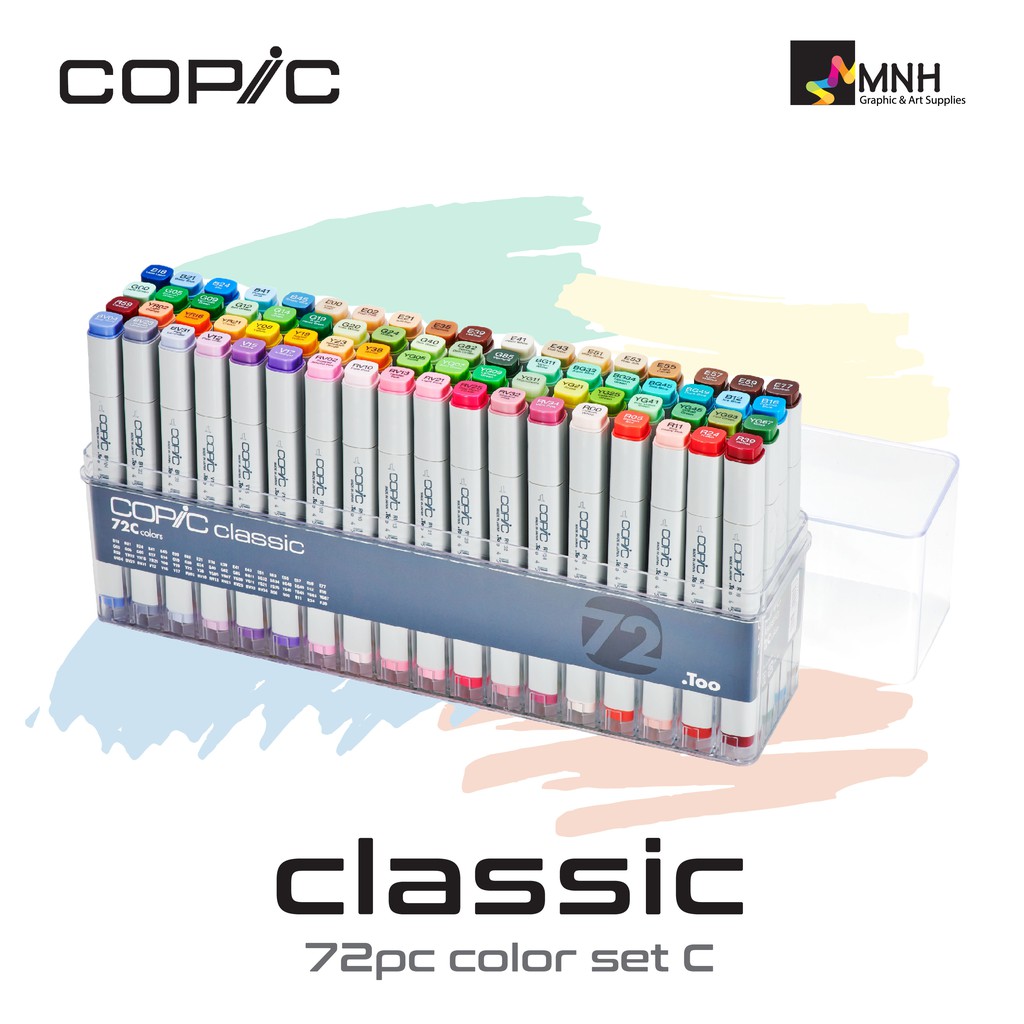 

Copic Marker Set 72 Color Set C