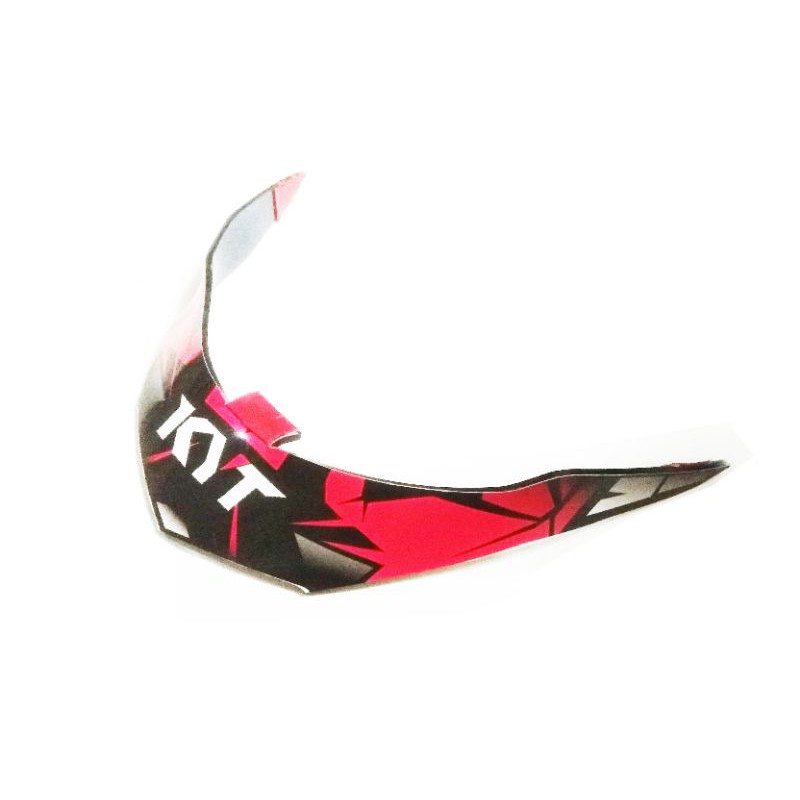 Spoiler Helm KYT Vendetta 2 / Falcon Spike Red Acrylic