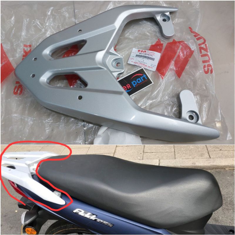 Behel address Eropa Carrier rear Suzuki