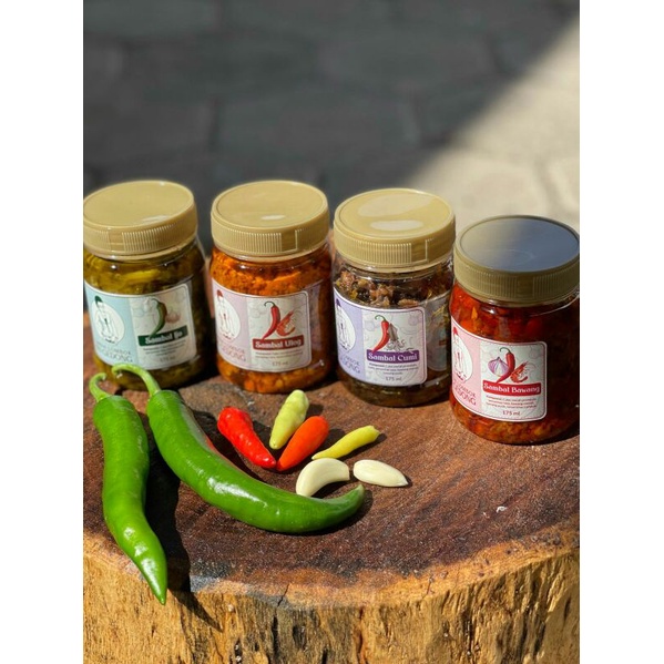 

4 varian sambal bu gedong