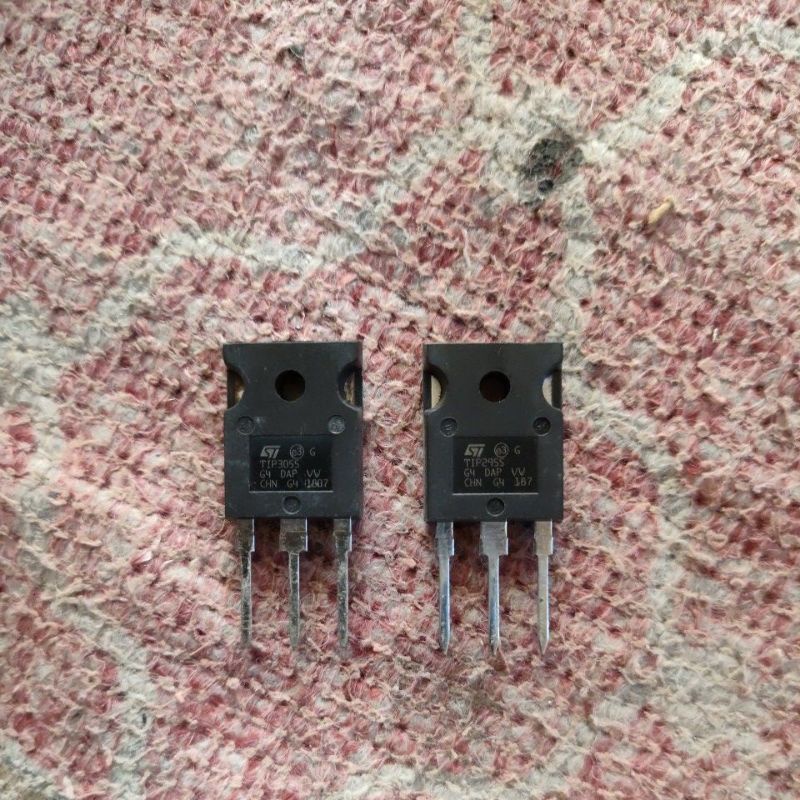 Transistor Tip 2955/3055 sepasang original MOSFET