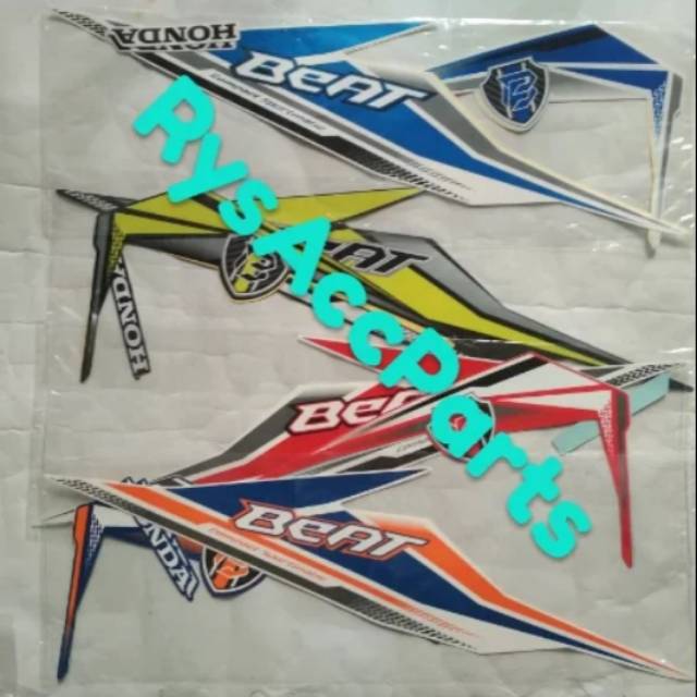Striping stripping stiker honda beat fi esp cbs 2019