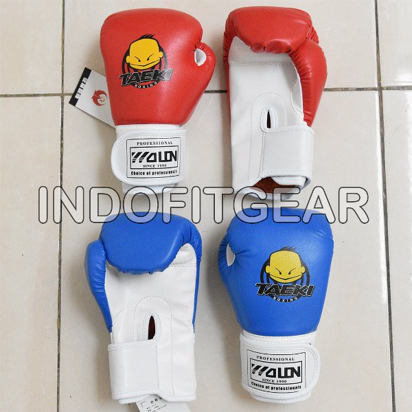 WOLON TAEKI KIDS BOXING GLOVES : Sarung Tinju Anak Anak Kecil