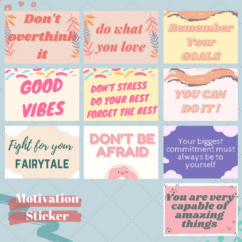 

Motivation Sticker - Stiker Motivasi